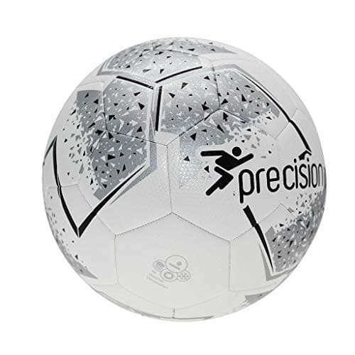 Image of Precision Unisex's Fusion IMS Training Ball, White/Silver/Black/White, 5