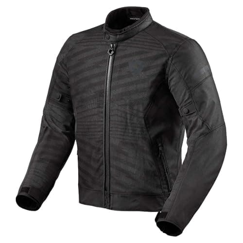 Image of REV'IT! Revit Torque 2 H2O Motorcycle Textile Jacket, black, S