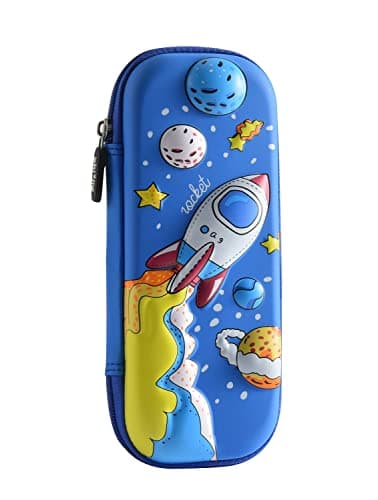 Image of Flyorigin 3D Pencil Case - Large Pouch for Boys and Girls