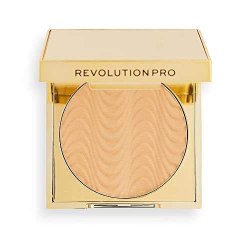 Image of Revolution Beauty London Pro CC Perfecting pressed powder Warm Maple