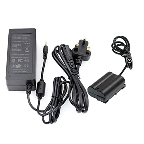 Image of HangTon EP-5B DC Coupler EN-EL15 Dummy Battery and 9V 6A AC DC Power Supply Adapter for Nikon D7000 D7100 D7200 D7500 D500 D610 D750 D800 D810 D850 Camera