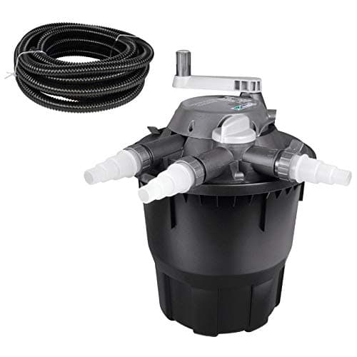 Image of Hozelock 1352 Bioforce Revolution 6000 UVC Pond Filter Pump Filtration & 5m Hose