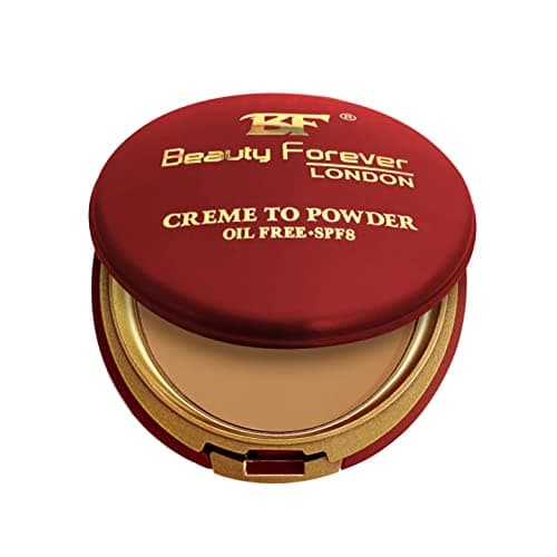 Image of Beauty Forever Creme to Powder Foundation, Lightweight Formula Oil Free, Matte Finish Face Foundation, Suitable For All Skin Types, Cool Natural Looks, Available in 16 Shades (Tropicana (CTP107))