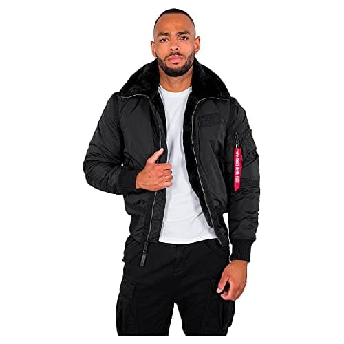 Image of Alpha Industries B15-3 TT Bomber Jacket for Men Black
