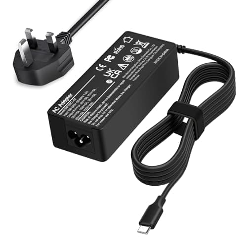 Image of YHNXCD 100W USB C Laptop Charger Power Adapter Compatible With Lenovo,Acer,Dell,Asus,Mac Book Pro/Air 16, 15, 14, 13 Inch and Type-C Adapter Charger