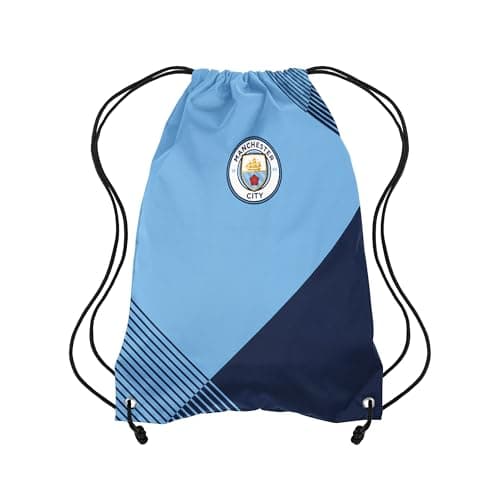 Image of FOCO Officially Licensed Manchester City FC Blue Glide Drawstring Gym Bag