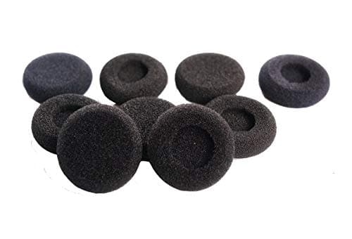 Image of 5 Pair Replacement Earpads Pillow Foam Cover for use with Jabra,VXI,Plantronics,Cisco Call Center Headset,Traffic Headset,Telephone Headphones,Car Headset (30mm)