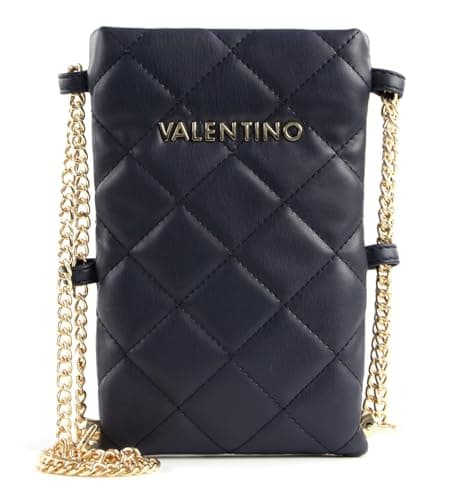 Image of Valentino Bags Womens Ocarina Crossbody Phone Purse Blue One Size