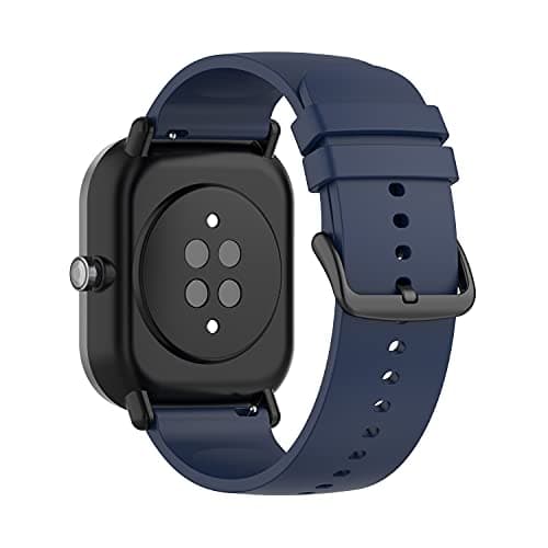 Image of Tyogeephy Compatible with Silicone 20MM Band Replacement Quick Release Watch Straps Amazfit GTS/GTS2/ GTS 3/GTS 2e/GTS 2 mini/Bip U Pro/Bip/Bip Lite/Bip S/Bip S lite/Bip U