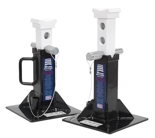 Image of Sealey AS20 Axle Stands (Pair) 20tonne Capacity per Stand