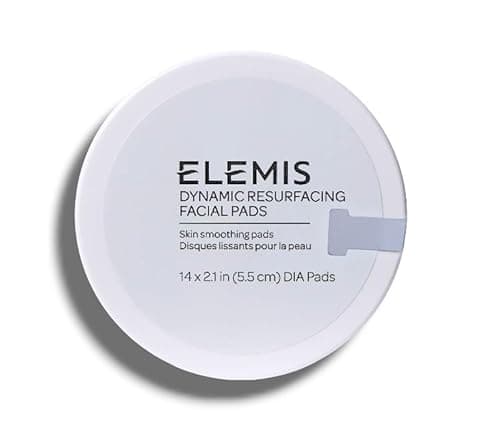 Image of Elēmís | Dynamic Resurfacing Facial Pads - Skin Smoothing Exfoliating Pads with Tri-Enzyme Technology and Lactic Acid | 5.5 cm Diameter | 14 Count