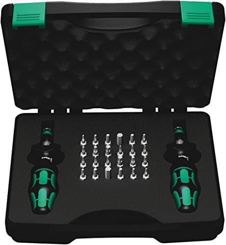 Image of Wera 7440/41 Kraftform Adjustable Torque Screwdriver Set, 0.3-3.0 Nm, 26pc, 05074738001