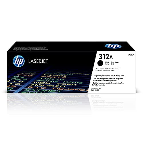 Image of HP CF380A 312A Original LaserJet Toner Cartridge, Black, Single Pack