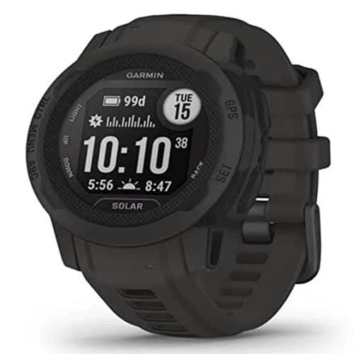 Image of Garmin Instinct 2S Solar Rugged GPS Smartwatch, Graphite