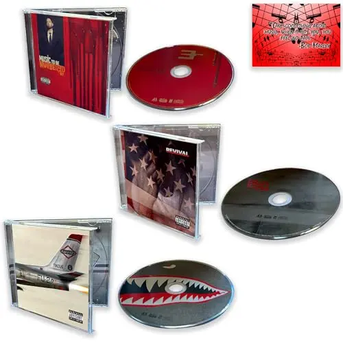 Image of Eminem "Catch Up" CD Collection: Music Top Be Murdered By, Kamikaze, and Revival + Including Bonus Art Card