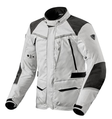 Image of REV'IT! Revit Voltiac 3 H2O Motorcycle Textile Jacket, grey/black, L