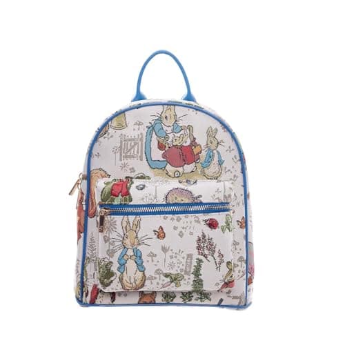 Image of Signare Tapestry Casual Backpack Rucksack Women School Bags with Animal Design (Peter Rabbit)