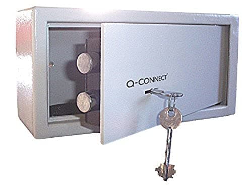 Image of Q-Connect Key-Operated Safe 6 Litre 150 x 200 x 200 mm