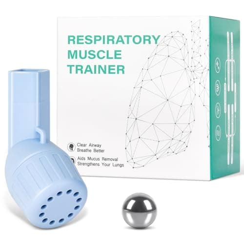 Image of ACWOO Lung Exerciser and Mucus Clearing Device, Mucus Removal Device, Hand-Held Breathing Exerciser for Better Fitness & Sleep