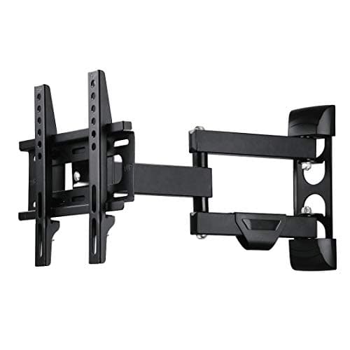 Image of Hama 00108713 48 Black – Wall Mount for Flat Screen 50 x 50,75. X 100,100 200,100 x 75,120 x 120,200 100,200 x 200 mm, black, 12 – 12 °; 0 – 180 °, Steel)