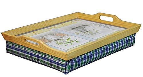 Image of Aidapt Wooden Lap Tray with Cushion by Aidapt