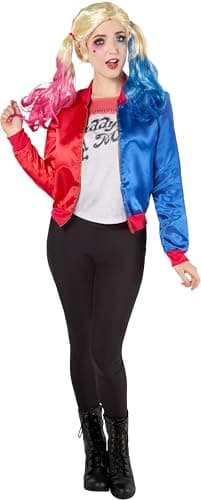 Image of Rubies Official Suicide Squad Ladies Harley Quinn Joker Costume Kit (Medium) Halloween