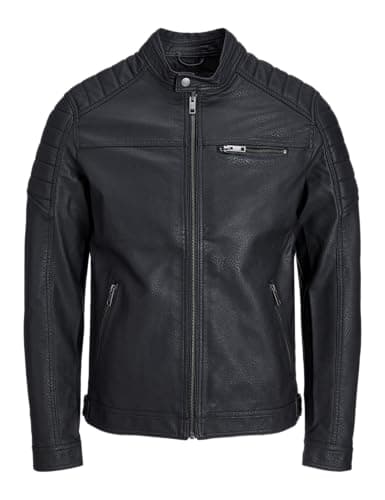 Image of Jack & Jones Men's Jcorocky Jacket Noos, Black, M