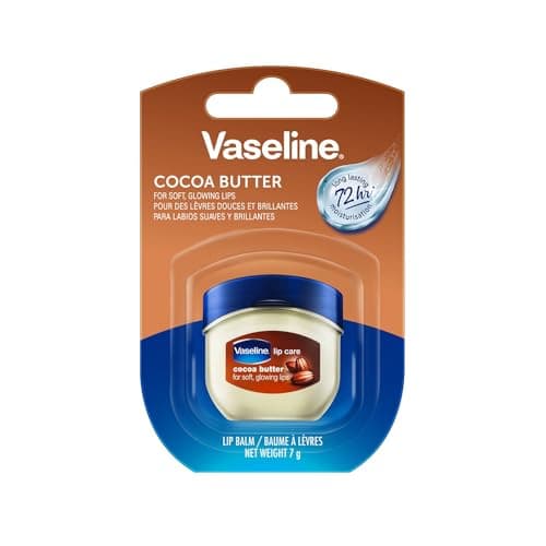 Image of Vaseline Lip Therapy Cocoa Butter, Nourishing Lip Balm for Optimal Moisture, Cocoa Butter (Pack of 1)