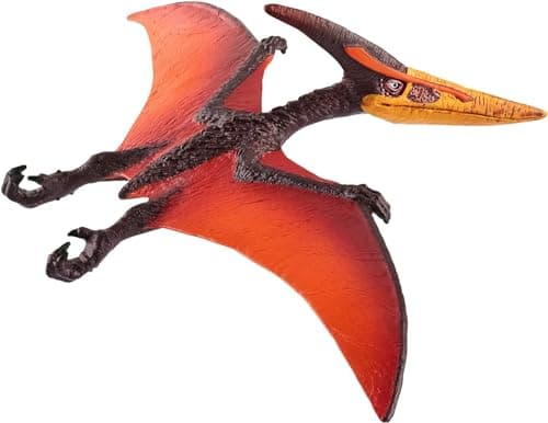 Image of Schleich Dinosaurs Realistic Winged Pteranodon Figurine - Detailed Prehistoric Jurassic Dino Figurine, Durable for Fun Play for Boys and Girls, Gift for Kids Ages 4+