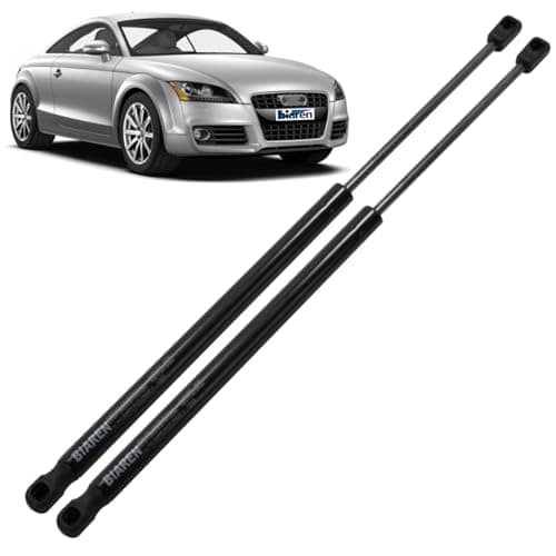 Image of BIAREN 2x Rear Tailgate Boot Gas Struts For Audi TT Coupe 8N3 1998-2006 Lift Support System 615 (N) 403 MM 8N8827552 8N8827552A 8N8827552B