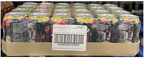 Image of Pepsi Max Cherry Cans, 330 g