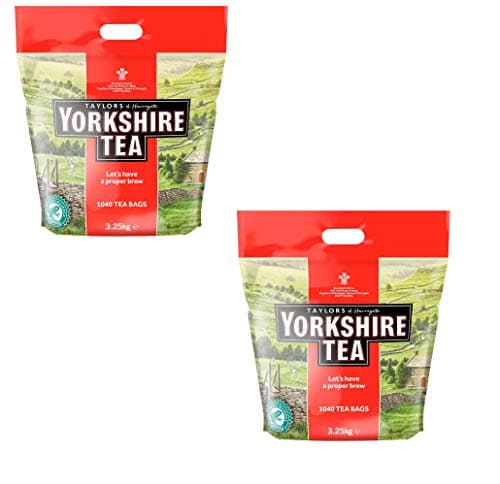 Image of Yorkshire Tea Bags 3.25 Kg (1040 Tea Bags) - 2 Pack