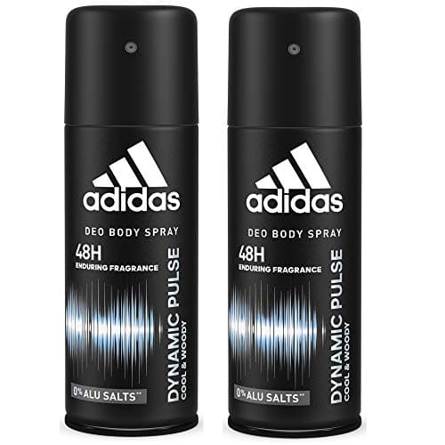 Image of Adidas Dynamic Pulse Deodorant Body Spray for Men Combo (Pack of 2), 150ml