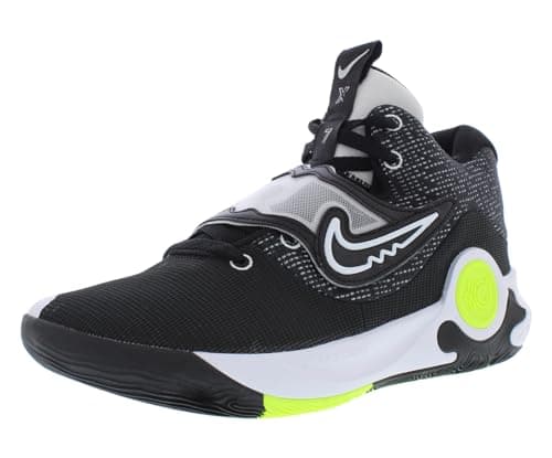 Image of Nike KD Trey 5 X EP Mens Basketball Shoes, Black/White-volt, 10 UK