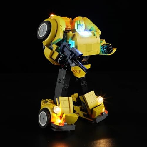 Image of GEAMENT LED Light Kit Compatible with LEGO Bumblebee - Lighting set for Icons 10338 (Model Set Not Included)