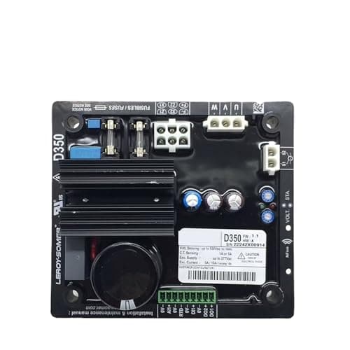 Image of D350 Automatic Voltage Regulator Automatic Voltage Regulator Voltage Control Module Generator Accessory Replace for R438
