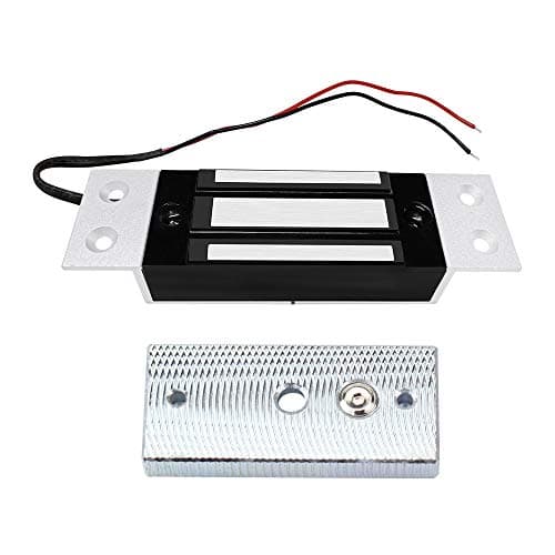 Image of AccessShield Electronic Magnetic Lock, DC12V Single Door Electromagnetic Lock, Fail Safe Maglock for Access Control Systems, 60KG/132lbs Holding Force (60Kg/132lbs(Concealed Installation))