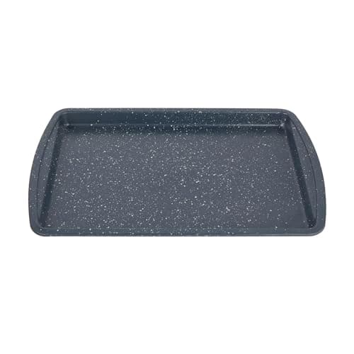 Image of Russell Hobbs RH00998EU Nightfall Stone Baking Tray - 38cm Non-Stick Oven Tray, Lightweight, Easy Clean, Oven Sheet for Biscuits, Cookies and Chips, Durable Carbon Steel Bakeware, PFOA Free