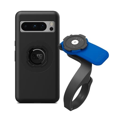Image of Quad Lock Out Front Handlebar Bike Phone Mount (V3) with MAG Phone Case for Google Pixel 8 Pro