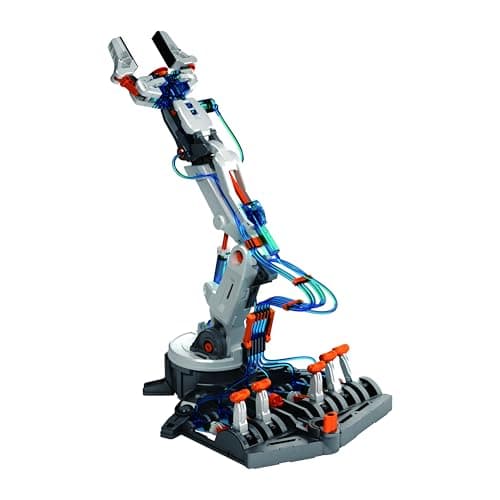 Image of CONSTRUCT & CREATE Hydraulic Robot Arm DIY STEM Build Your Own Project Kit Set