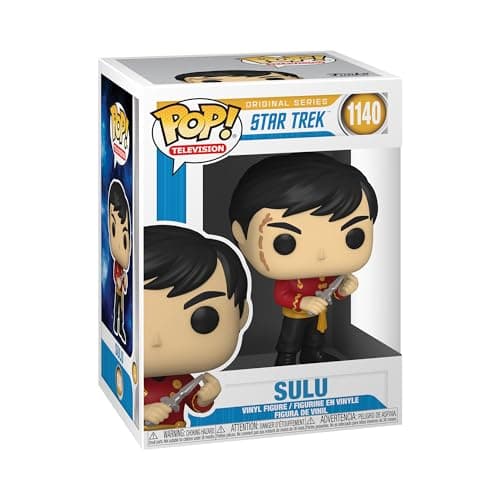Image of Funko Pop! TV: Star Trek - Sulu - (Mirror Mirror Outfit) - Collectable Vinyl Figure - Gift Idea - Official Merchandise - Toys for Kids & Adults - TV Fans - Model Figure for Collectors and Display