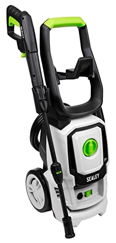 Image of Sealey Pressure Washer with TSS & Rotablast® Nozzle & Snow Foam Gun 130bar, 420L/hr, 1600W - PW1860