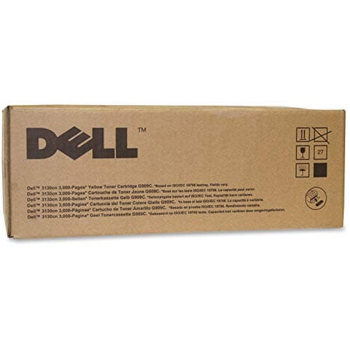 Image of Dell Standard Capacity Yellow Toner Cartridge for Dell 3130cn Colour Laser Printers (Yield 3,000 Pages)