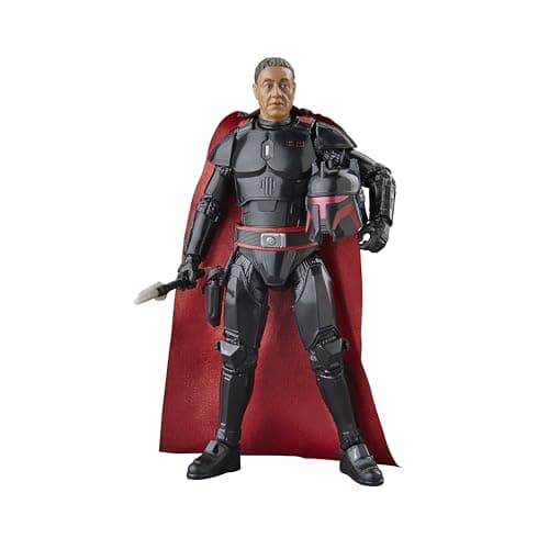 Image of Star Wars The Black Series Moff Gideon (Dark Trooper Armor), The Mandalorian Premium Collectible 6 Inch Action Figure