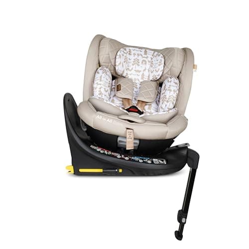 Image of COSATTO All in All Extra i-Size 360° Spin Rotating Car Seat - 360° Swivel, Group 0+123, 0-36 kg, 0-12years, ISOFIX, ERF, Exclusive Anti-Escape System (Whisper)
