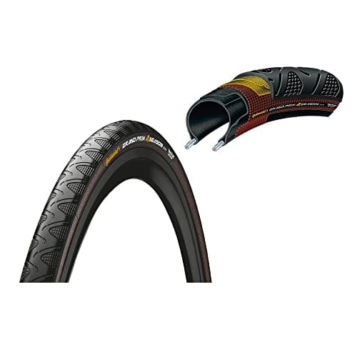 Image of Conti Grand Prix 4-Season Folding Tyres 28 Inches 700 x 32C 32-622 Black Dura Skin