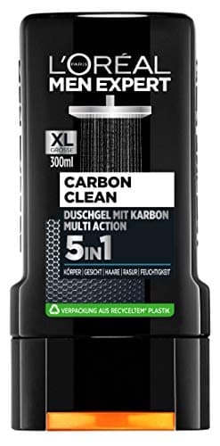 Image of L'Oréal Men Expert Carbon Protect Shower Gel Pack of 2 x 300 ml