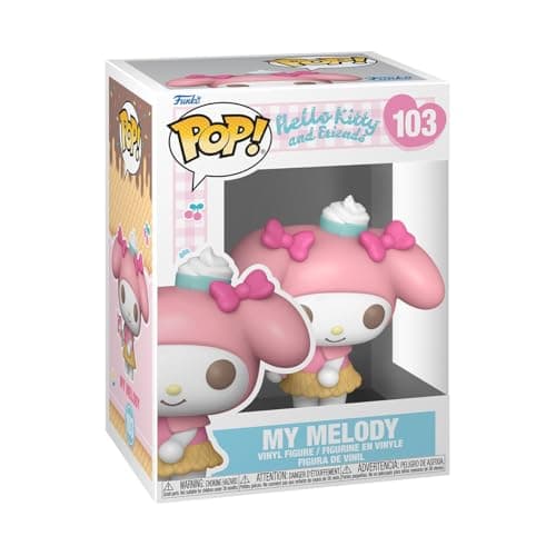 Image of Funko POP! Sanrio: Hello Kitty - My Melody - (IC) - Vinyl Collectible Figure - Gift Idea - Official Merchandise - Toy for Children and Adults - Cartoon Fans - Model Figure for Collectors