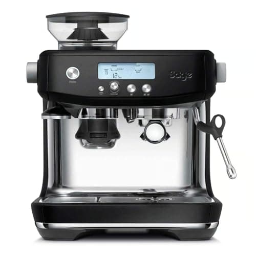 Image of Sage Appliances SES878 the Barista Pro, Espresso Machine with Grinder, 3 Second Heating Time, Matt Black, Mit Mahlwerk