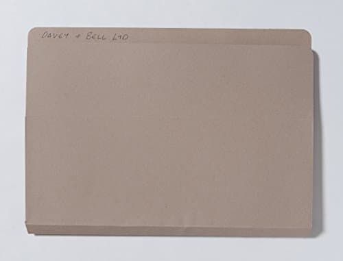 Image of Exacompta 'Guildhall' Open Top Wallets, A4 Foolscap, 315 gsm, Buff - Pack of 50